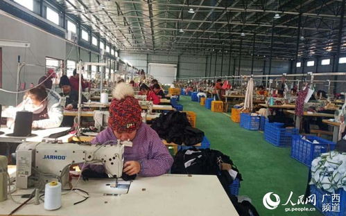 上林 扶貧車間帶動貧困戶就業增收